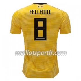 Maillot de Foot Belgique Fellaini 8 Exterieur Coupe du monde 2018